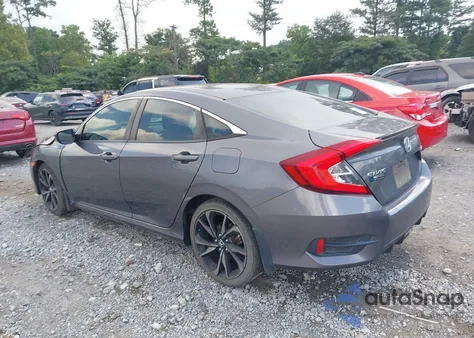 2019 Honda Civic Sport из США, поврежденный, VIN 2HGFC2F89KH596588